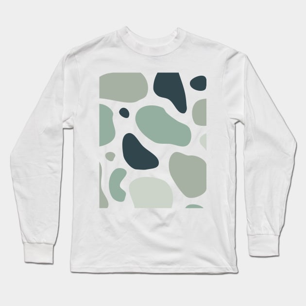 pastel shapes Long Sleeve T-Shirt by Artofcuteness